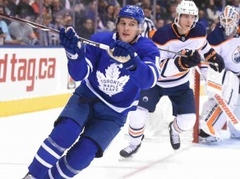 „Maple Leafs” gūst vārtus 35. sekundē, ar ko pietiek uzvarai pār „Oilers”