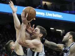 Gazolam triple-double, Oldridžam 29+10, Sanantonio "Spurs" uzvar bez Lenarda