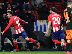 Dzelzs aizsardzības īpašniece "Atletico" uzveic "Valencia" un mazliet pietuvojas "Barcelona"