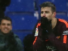 Pikē varētu nespēlēt mēnesi, "Atletico" paliek bez diviem aizsargiem