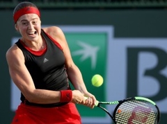 Ostapenko Maiami turnīra ievadā mačs pret "Australian Open" čempioni Babošu