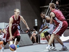 Latvijai neizdodas trāpīt no distances, "Challenger" 3x3 posmā Ķīnā zaudējot 1/4 finālā