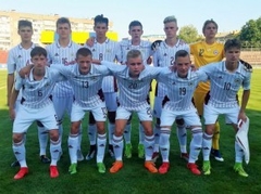 Latvijas U17 futbolisti ar zaudējumu sāk pārbaudes turnīru Ukrainā