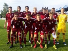 Latvijas U-17 izlase piekāpjas baltkrieviem