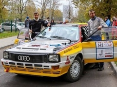 Brāļi Ivars un Andris Velmes ar 'Audi Quattro' startēs leģendu rallijā (+video)