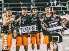 "Ghetto Basket" superfinālā Andra Biedriņa balvu izcīna "Kūsiņā iekšā" 3x3 basketbolisti