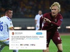 Futbola "Twitter" čalas: ar skumjām un melno humoru par 11 "vilkiem"