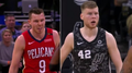 Video: Brāļiem Bertāniem 9+3 aizvadītajā NBA naktī