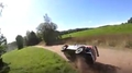 Video: "Neiksans Rallysport" ekipāžas avārija no drona lidojuma