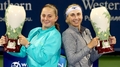 "US Open" dubultspēlēs Ostapenko nozīmēta cīņa pret Kičenoku