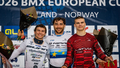 Laake un Apels skarbos apstākļos izcīna trešās vietas BMX Eiropas kausa devītajā posmā