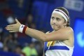 Ostapenko Uhaņā izstājas pusfinālā