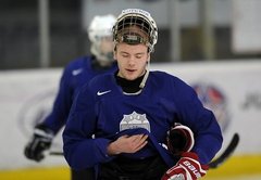 Pasaules U-18 čempionāts hokejā: Latvija – Vācija 2:2 (rit 2.periods)