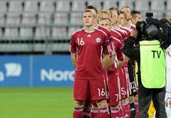 Latvijas futbola izlase FIFA rangā saglabājusi 74.vietu