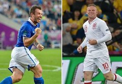 EURO 2012 ceturtdaļfināls: Anglija - Itālija 0:0 (noslēdzies 1.puslaiks)