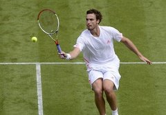 Vimbldonas čempionāts: Ernests Gulbis - Ježijs Janovičs 6-2, 4-6, 6-3, 6-7 (2:7) (rit 5.sets)