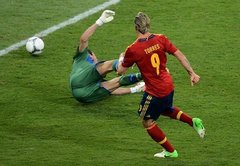 Toress kļuvis par EURO 2012 'Zelta futbolzābaka' ieguvēju