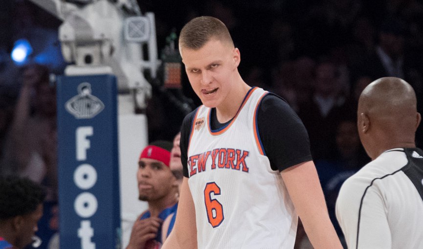 Porziņģim izcila spēle ar 35 punktu NBA karjeras rekordu un «Knicks» uzvaru