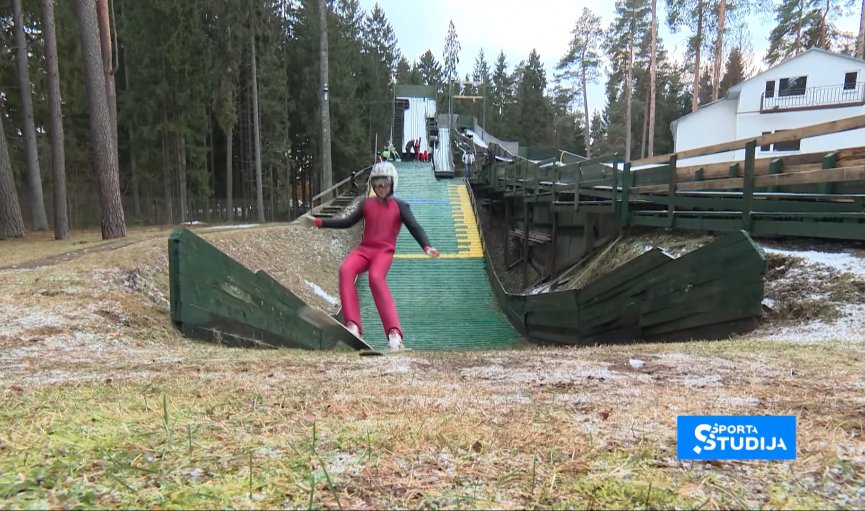 Tramplīnlēkšana Latvijā - dzīvs sporta veids ar tramplīnu pagalmā un olimpisku mērķi