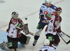 Rīgas Dinamo - Ņižņijnovgorodas Torpedo 1:2 (rit 1.trešdaļa)