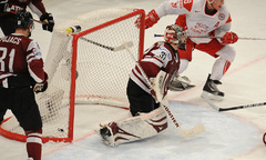 PHČ statistika: Masaļskis atvairījis visvairāk metienu apakšgrupu turnīrā