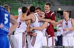 U-20 basketbolisti Eiropas čempionātu noslēdz 6.vietā