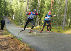 Baltijas kausā rollerslēpošanā triumfē Latvijas sportisti