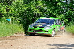 Rallijsprintā Gulbis 2013 uzvaru svin Svilis