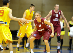 Latvijas U-18 basketbolisti Eiropas čempionātā tiekas ar savas apakšgrupas līderi Turciju