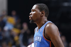 Par NBA sezonas vērtīgāko kļūst Thunder līderis Durants