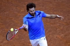 Gulbis pret kolumbieti Falju sāk Romas Masters