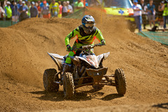 Kvadru braucējs Meņģelis pēc uzvaras piektajā posmā priekšlaicīgi kļūst par Eiropas čempionu