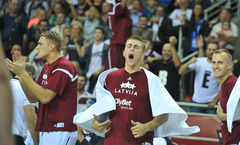 Latvijas basketbolisti cīnīsies par Rio ceļazīmi (papildināts 18:35)