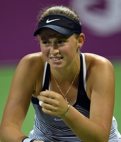 Ostapenko - WTA lielākā izrāviena autore februārī