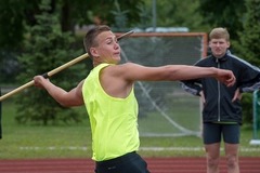 Latvijas šķēpmetējiem zelts un bronza Eiropas U-18 čempionātā vieglatlētikā