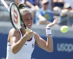 Sevastova otro reizi karjerā sasniedz Grand Slam turnīra astotdaļfinālu