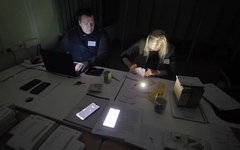 Daugavpils Universitātes vēlēšanu iecirknī atjaunota elektroapgāde