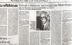 Vēsture Dienā: Demokrātija ir sala