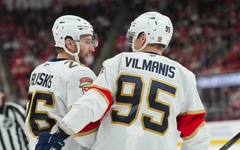 Balinska un Vilmaņa Panthers viesos pieveic Kings