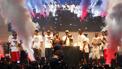 «Heat» pēc NBA titula izcīnīšanas alkoholam iztērējusi 100 000 dolāru