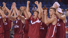 Latvijas U-20 basketbolisti garantē pirmo vietu otrā posma apakšgrupā