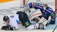 KHL pirmdienas spēļu rezultāti