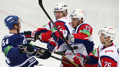 KHL ceturtdienas spēļu rezultāti