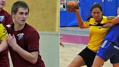 Par LČ handbola vērtīgākajiem mēneša spēlētājiem nosaukti Pāvils un Ņeverovska