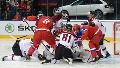 Mūsu izlase zaudē Znaroka vadītajai Krievijai