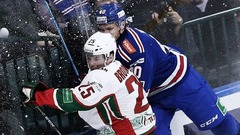 KHL pirmdienas spēļu rezultāti