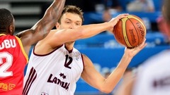 Latvijas basketbola izlase ar maču pret mājiniekiem turpina pārbaudes turnīru Gruzijā