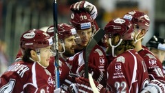 Rīgas «Dinamo» «iznīcina» «Jugra» hokejistus