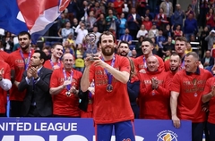 CSKA septīto gadu pēc kārtas triumfē Vienotajā līgā