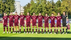 Latvijas U-21 futbolisti EČ kvalifikācijā spēlēs ar Vācijas vienaudžiem